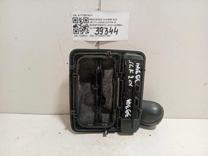 Cuffia DI Rivestimento LEVA Cambio A1712674610 Mercedes Classe SLK R171 2004