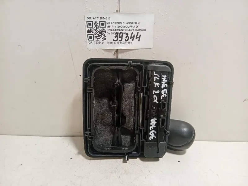 Cuffia DI Rivestimento LEVA Cambio A1712674610 Mercedes Classe SLK R171 2004