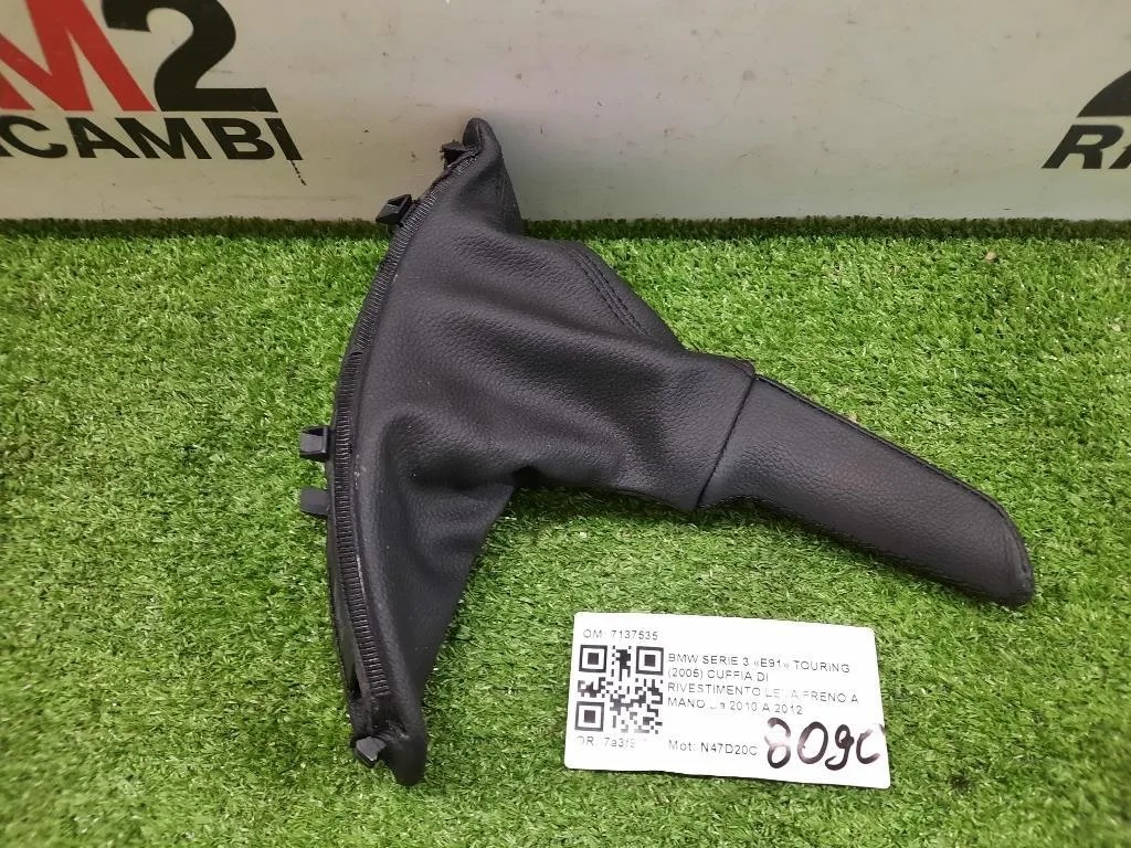 Cuffia DI Rivestimento LEVA Freno A MANO 7137535 Bmw Serie 3 E91 Touring 2005