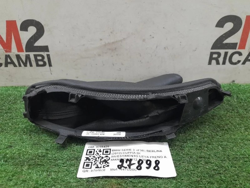 Cuffia DI Rivestimento LEVA Freno A MANO 9235425 Bmw Serie 3 F30 Berlina 2012