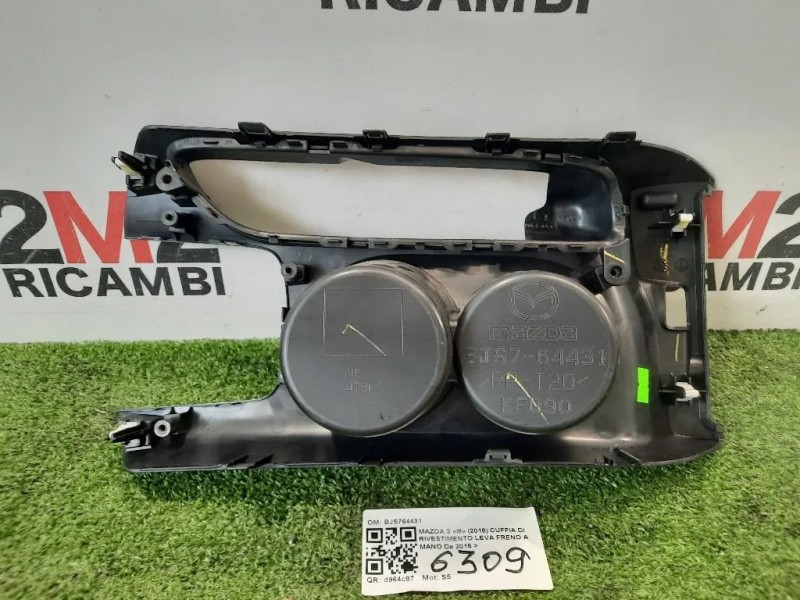 Cuffia DI Rivestimento LEVA Freno A MANO BJS764431 TUNNEL Mazda 3 III 2016