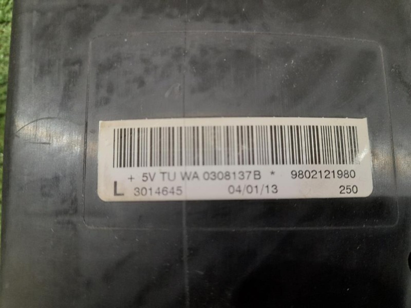 Air-bag Sedile ANT SX 9802121980 Citroen C3 Picasso 2013