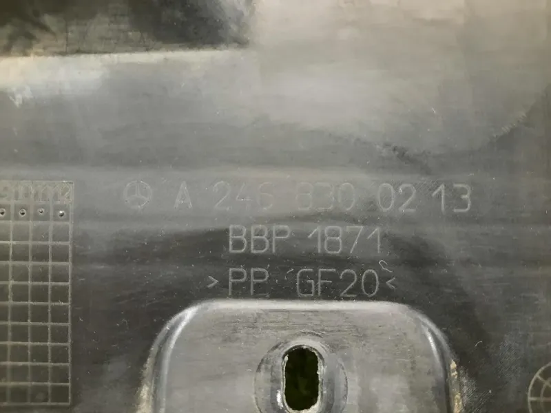 Cunetta Acqua Sottoparabrezza A2468300213 Mercedes Classe B W246 2012