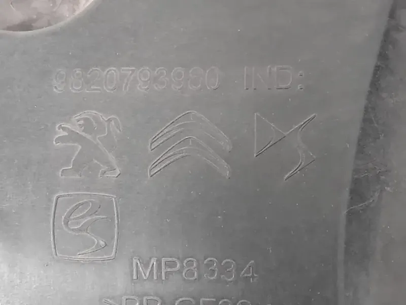 Cunetta Acqua Sottoparabrezza 9820793980 GOCCIOLATOIO Opel Corsa F 2019