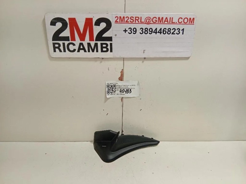 Cunetta Acqua Sottoparabrezza DX 668627223R Renault Captur I 2013