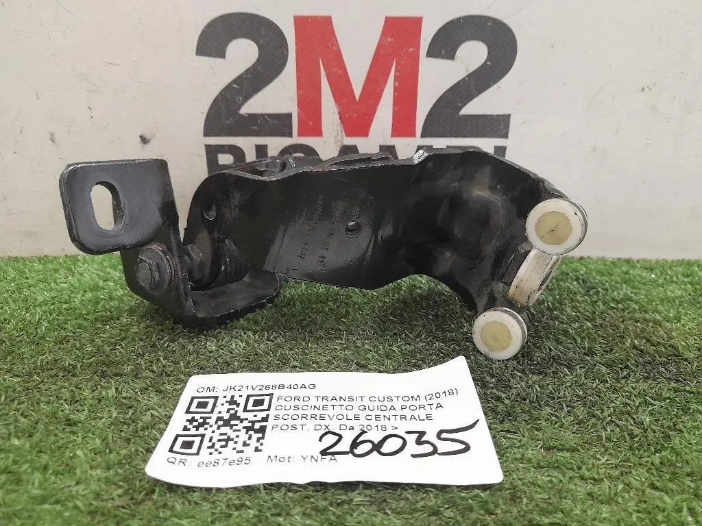 Cuscinetto Guida Porta Scorrevole Centrale POST DX JK21V268B40AG Ford Transit Custom I 2018