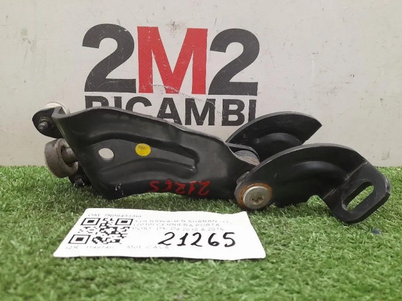 Cuscinetto Guida Porta Scorrevole Centrale POST DX 7N0843336F Volkswagen Sharan IV 2010