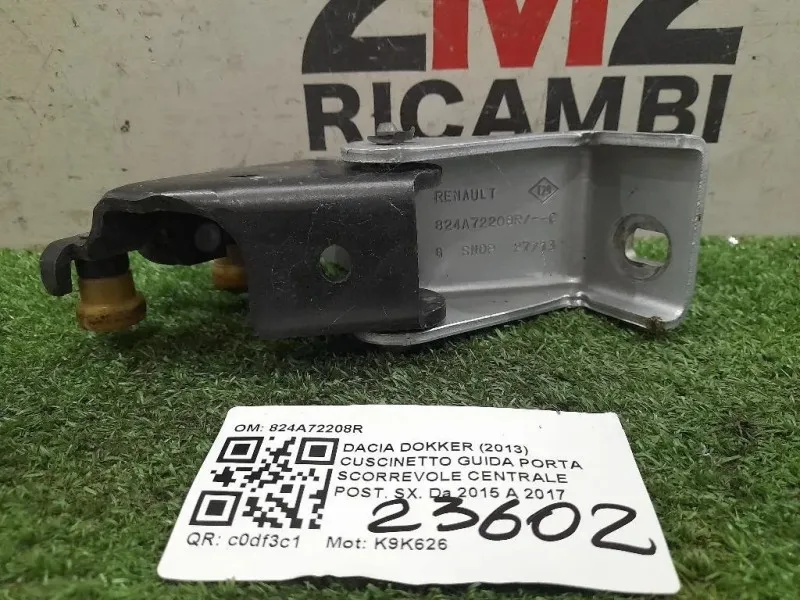Cuscinetto Guida Porta Scorrevole Centrale POST SX 824A72208R Dacia Dokker 2013