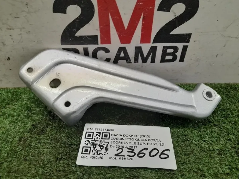 Cuscinetto Guida Porta Scorrevole SUP POST SX 777957489R Dacia Dokker 2013