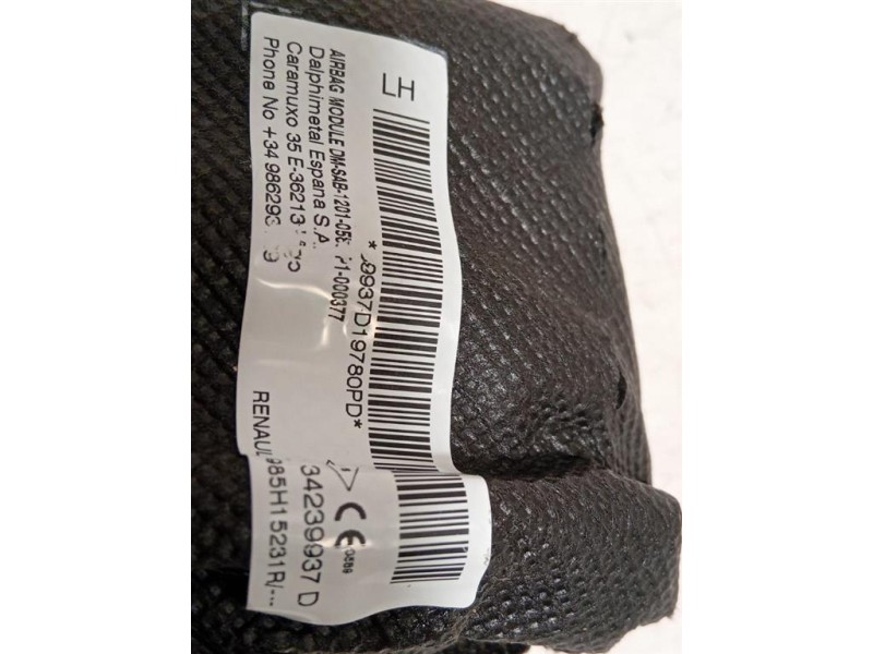 Air-bag Sedile ANT SX 34244003D Dacia Duster II 2018