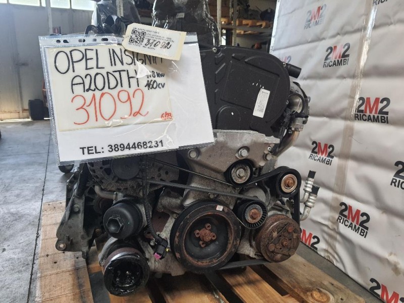 Motore Semicompleto A20DTH 160CV 118KW Opel Insignia A 2009