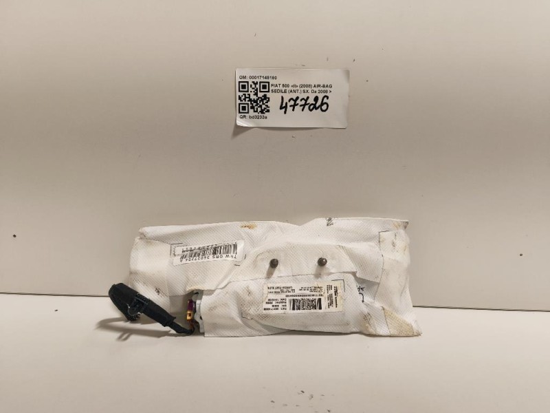 Air-bag Sedile ANT SX 00017148180 Fiat 500 II 2008