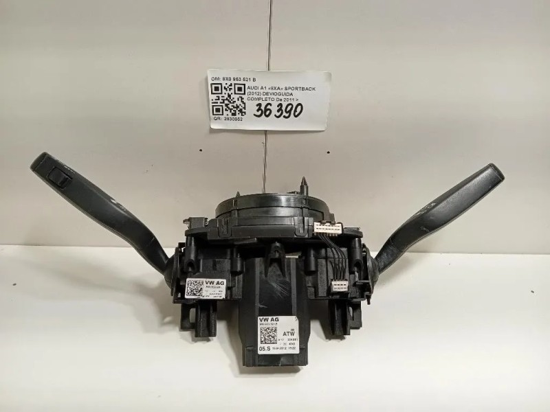 Devioguida Completo 8X0 953 521 B CONTATTO SPIRALATO E DEVIO Audi A1 8XA Sportback 2012