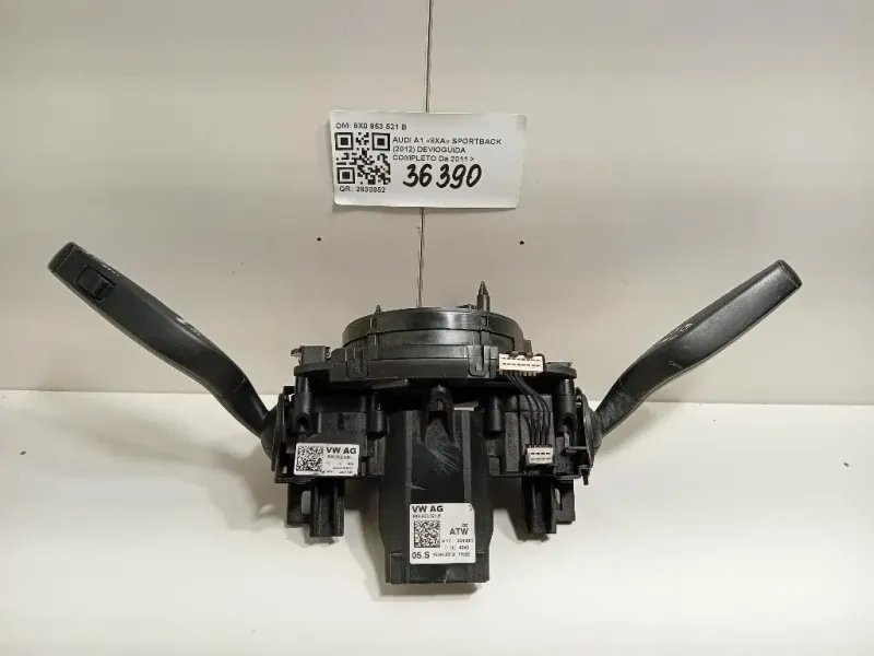 Devioguida Completo 8X0 953 521 B CONTATTO SPIRALATO E DEVIO Audi A1 8XA Sportback 2012