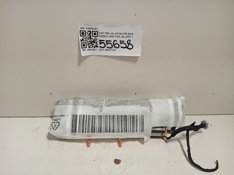 Air-bag Sedile ANT SX 34604320 Fiat 500 II 2015