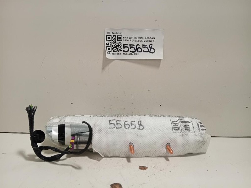 Air-bag Sedile ANT SX 34604320 Fiat 500 II 2015