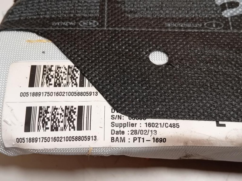 Air-bag Sedile ANT SX 00518891750 Fiat 500L 2013
