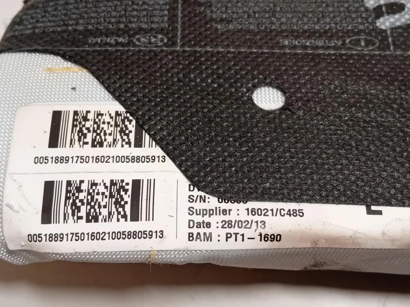 Air-bag Sedile ANT SX 00518891750 Fiat 500L 2013