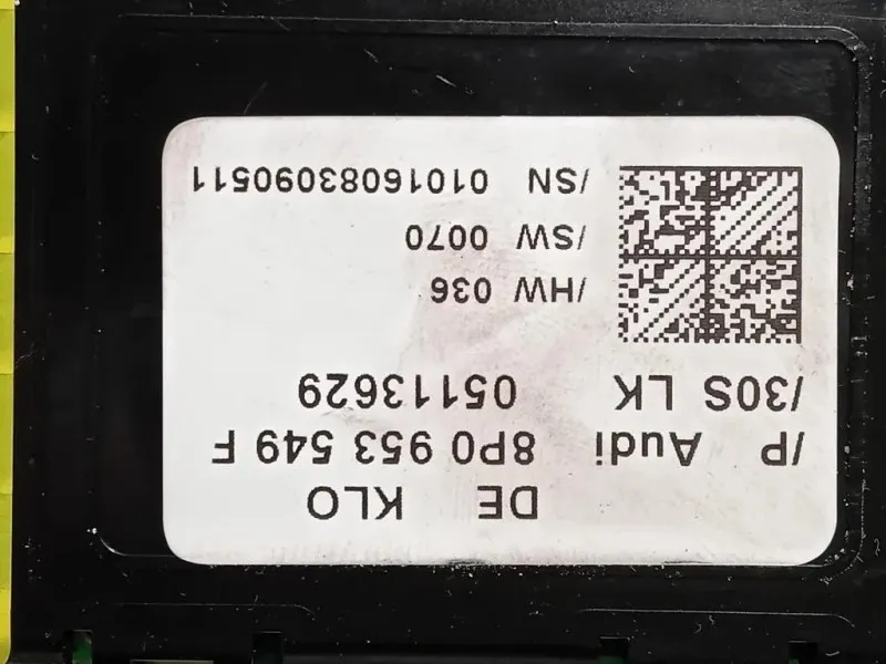 Devioguida Completo 8P0 907 137 BR Audi A3 8PA Sportback 2008