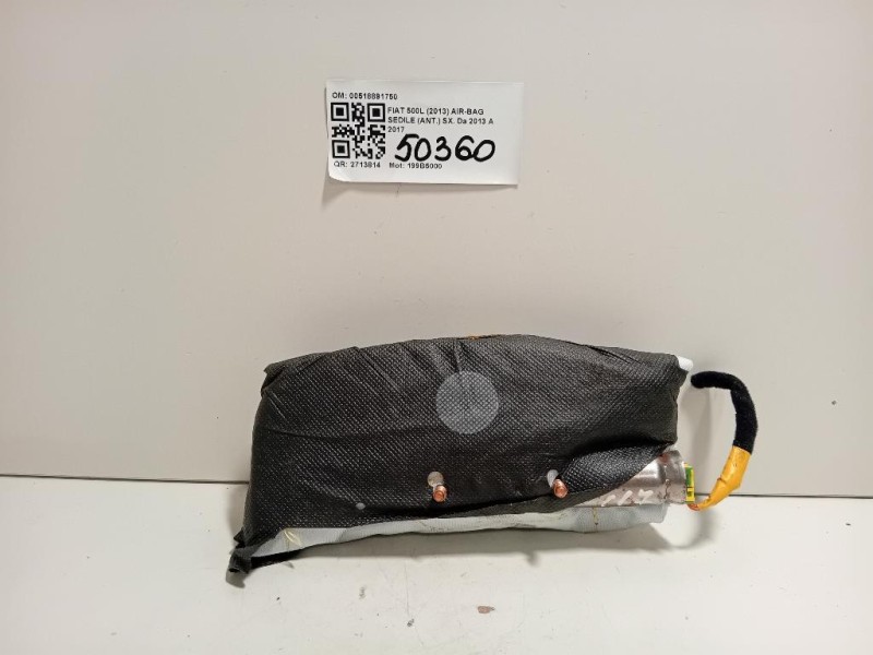 Air-bag Sedile ANT SX 00518891750 Fiat 500L 2013