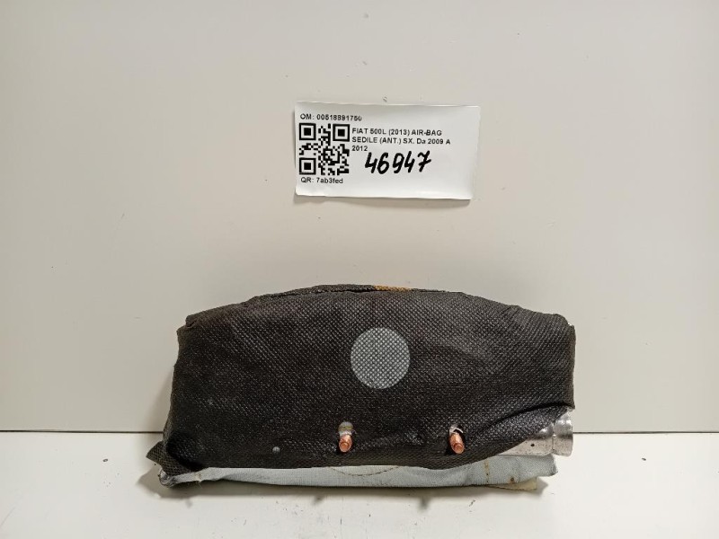 Air-bag Sedile ANT SX 00518891750 Fiat 500L 2013