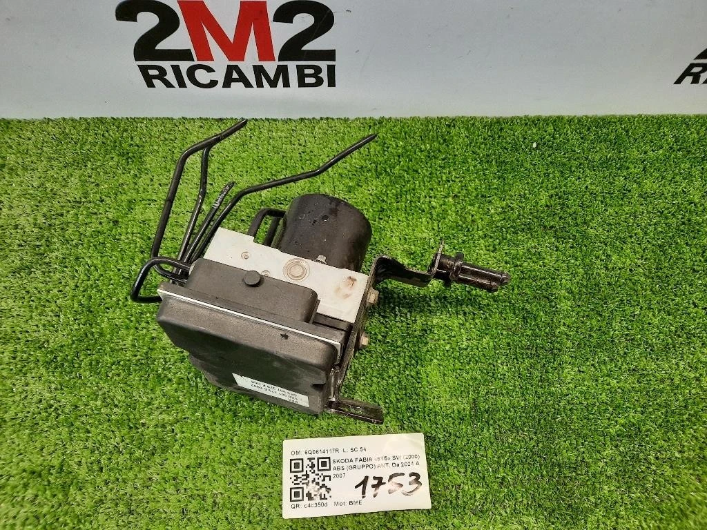 ABS Gruppo ANT 6Q0614117R Skoda Fabia 6Y5 SW 2000