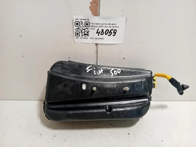 Air-bag Sedile ANT SX 34165486 Fiat 500X 2015