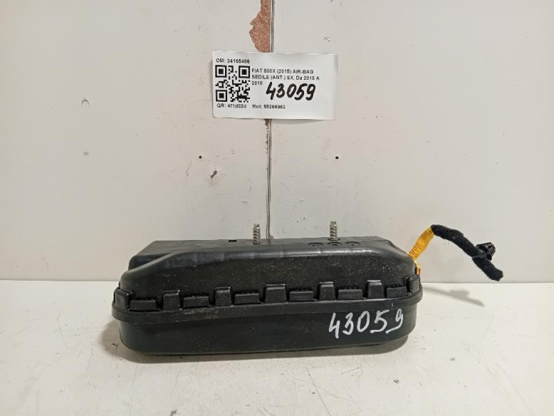 Air-bag Sedile ANT SX 34165486 Fiat 500X 2015