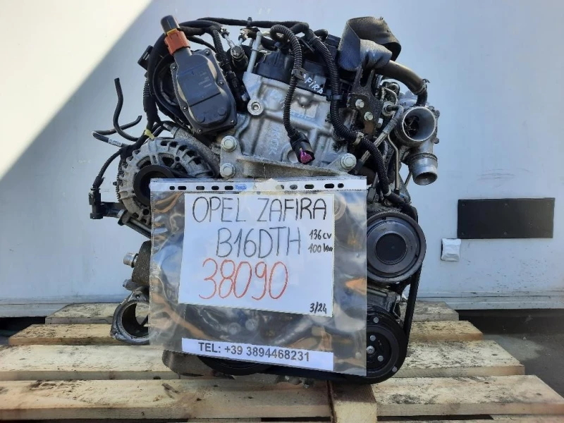 Motore Semicompleto B16DTH 136CV 100KW Opel Zafira C 2012