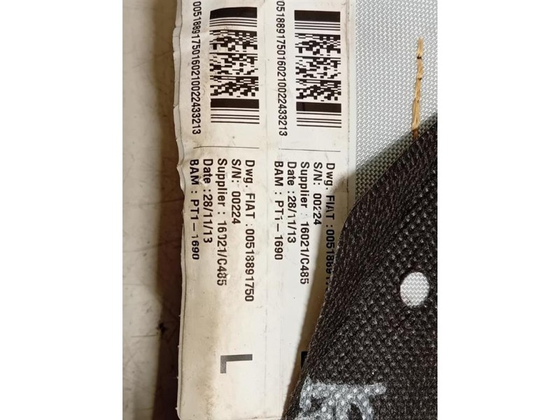 Air-bag Sedile ANT SX 00518891750 Fiat 500X 2022