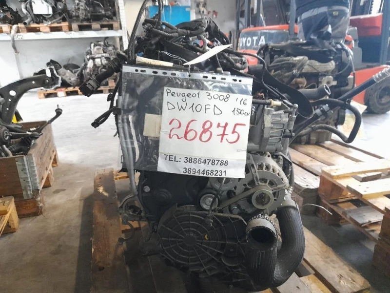 Motore Semicompleto DW10FD 150CV Peugeot 3008 II 2016