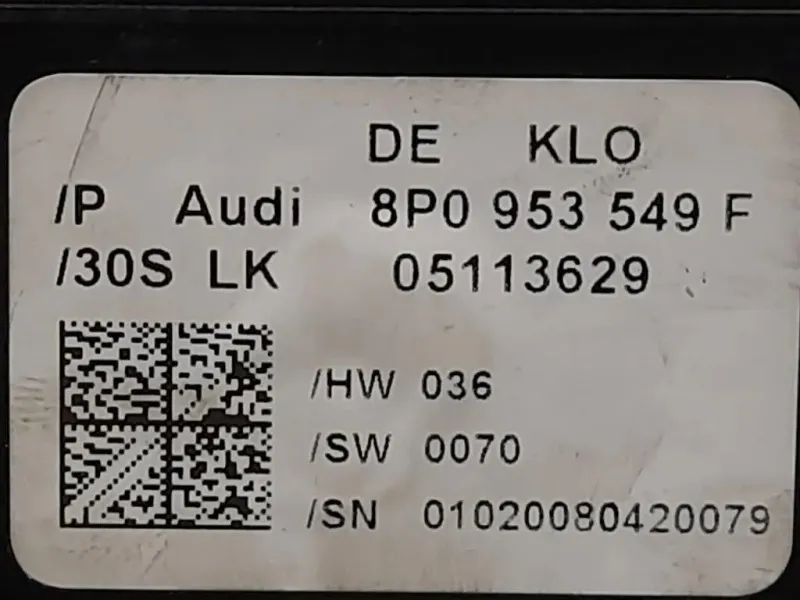 Devioguida Completo 8J0907137C Audi TT 8J3 2010