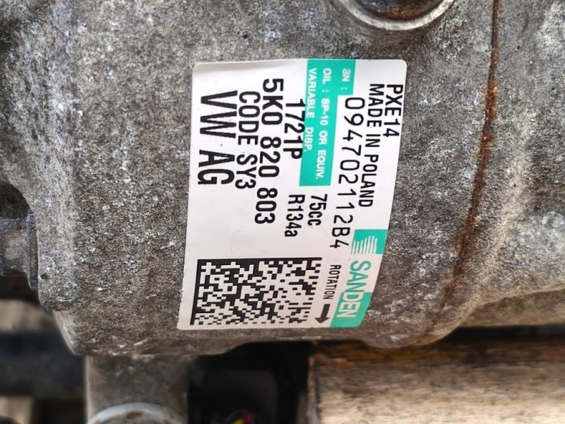 Motore Semicompleto CFWA 75 CV 55 KW Volkswagen POLO VI 2009