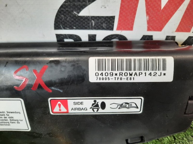 Air-bag Sedile ANT SX 78005TF0E81 Honda JAZZ II 2008