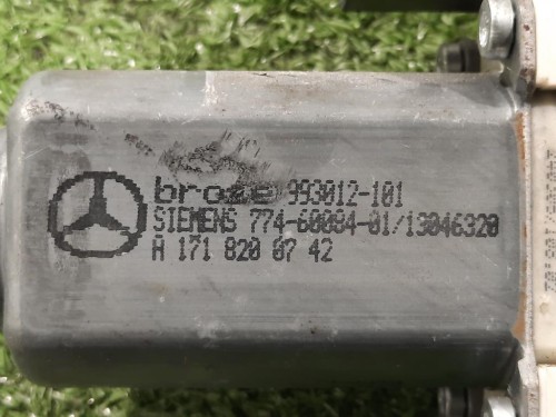 Motorino Alzacristallo Parafango POST DX