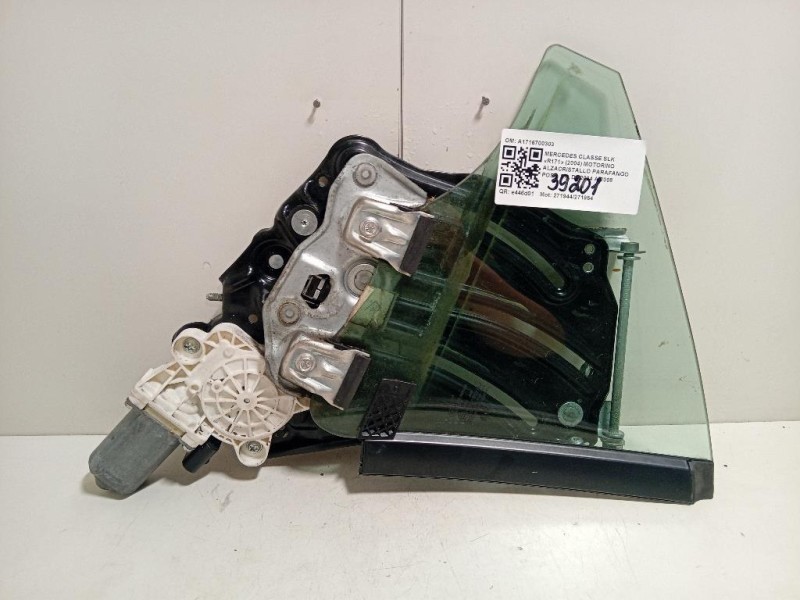 Motorino Alzacristallo Parafango POST SX A1716700303 Mercedes Classe SLK R171 2004