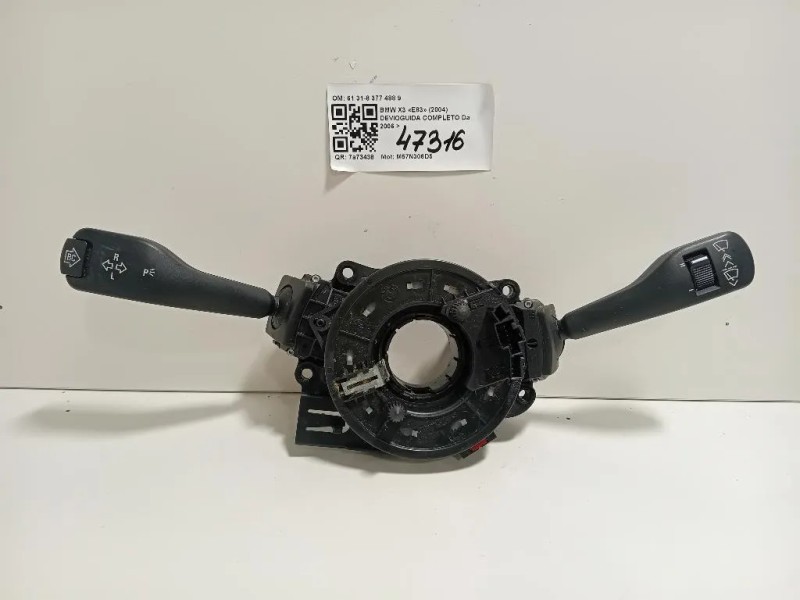 Devioguida Completo 61 31-8 377 488 9 Bmw X3 E83 2004