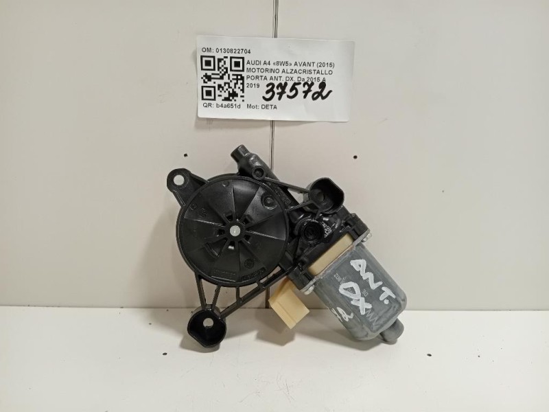 Motorino Alzacristallo Porta ANT DX 0130822704 Audi A4 8W5 Avant 2015