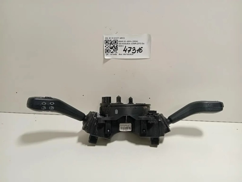 Devioguida Completo 61 31-8 377 488 9 Bmw X3 E83 2004