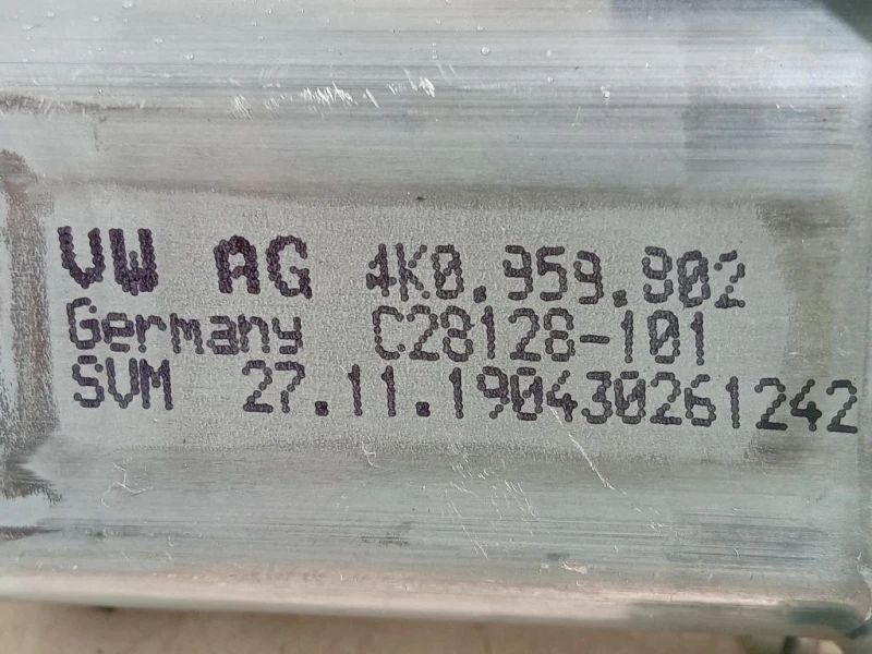 Motorino Alzacristallo Porta ANT DX 4K0 959 802 Audi A6 4a5c8 Avant 2018
