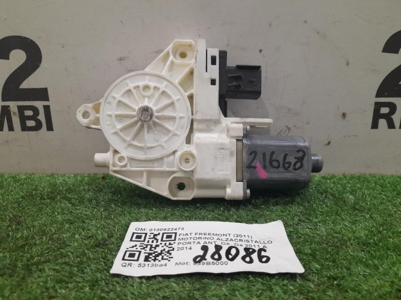 Motorino Alzacristallo Porta ANT DX 0130822473 Fiat Freemont 2011
