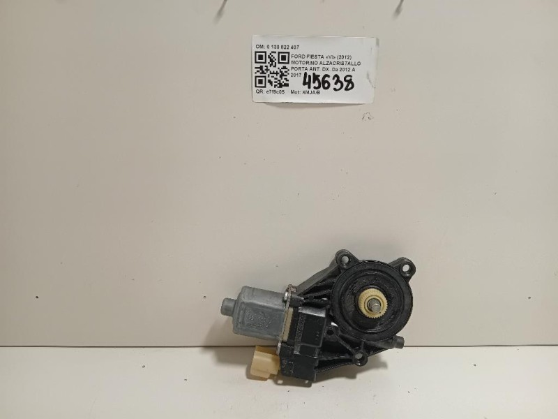 Motorino Alzacristallo Porta ANT DX 0 130 822 407 Ford Fiesta VI 2012