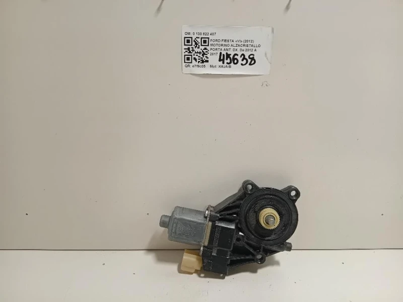 Motorino Alzacristallo Porta ANT DX 0 130 822 407 Ford Fiesta VI 2012