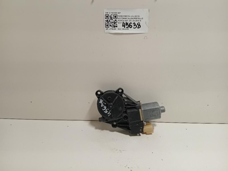 Motorino Alzacristallo Porta ANT DX 0 130 822 407 Ford Fiesta VI 2012