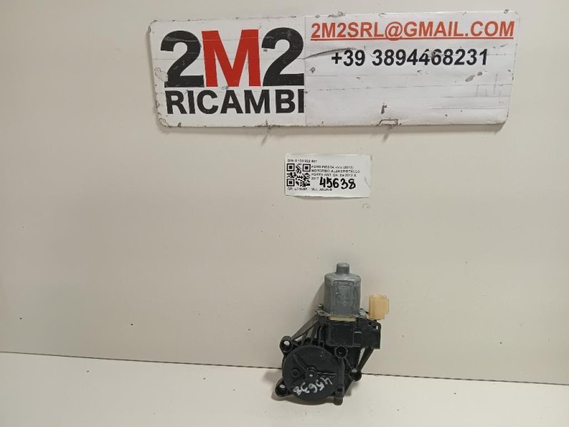 Motorino Alzacristallo Porta ANT DX 0 130 822 407 Ford Fiesta VI 2012