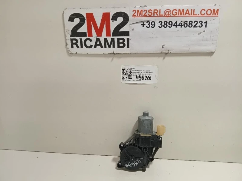 Motorino Alzacristallo Porta ANT DX 0 130 822 407 Ford Fiesta VI 2012