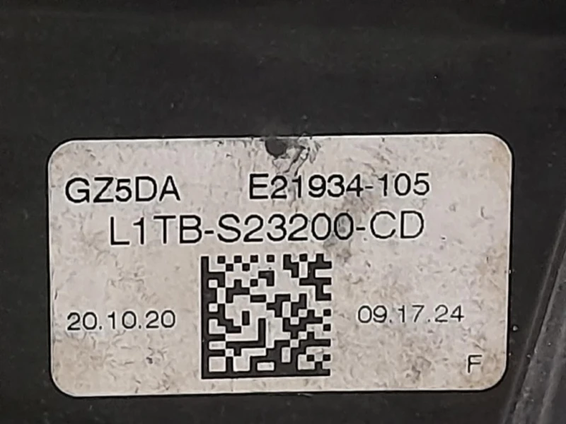 Motorino Alzacristallo Porta ANT DX L1TB-S23200-CD Ford PUMA II 2019