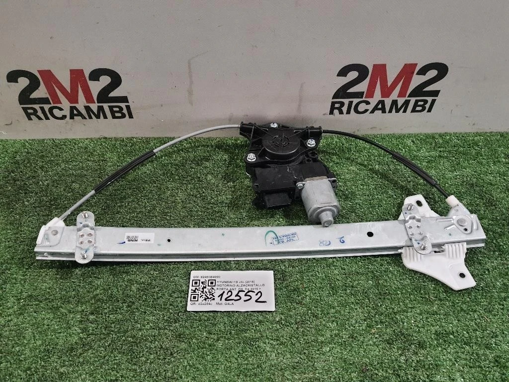 Motorino Alzacristallo Porta ANT DX 82460B4000 Hyundai I10 II 2016