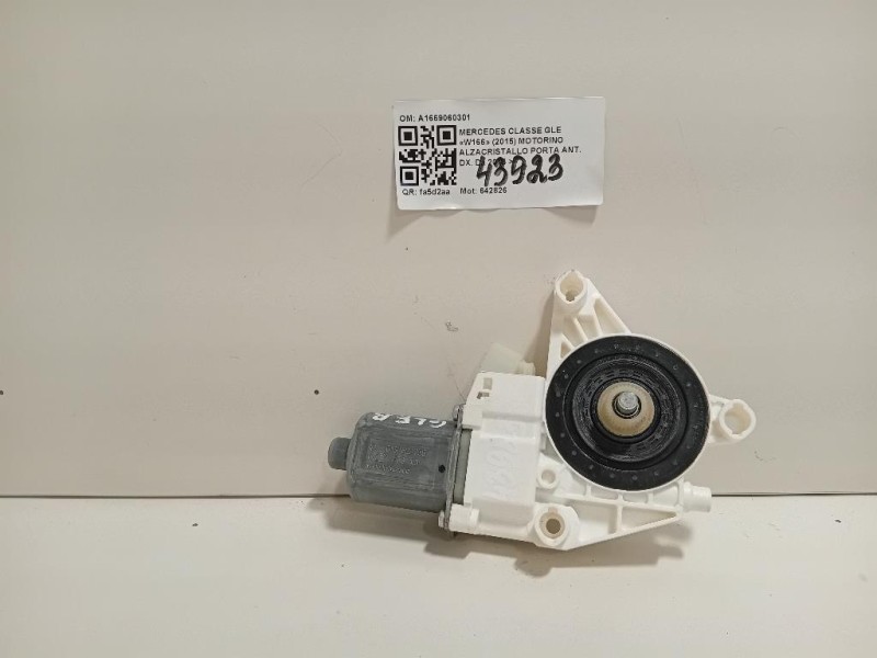 Motorino Alzacristallo Porta ANT DX A1669060301 Mercedes Classe GLE W166 2015