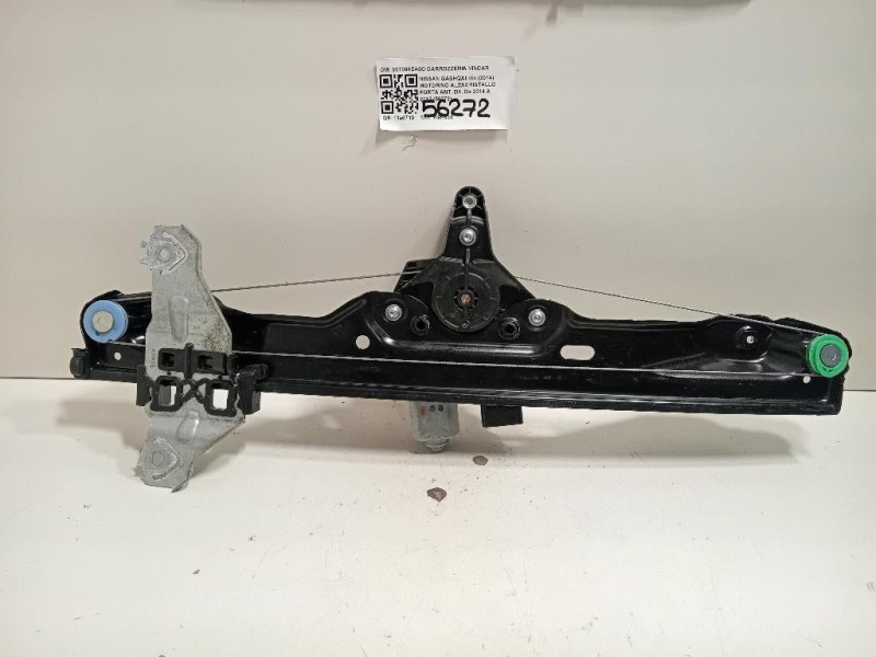 Motorino Alzacristallo Porta ANT DX 807004EA0C Nissan Qashqai II 2014